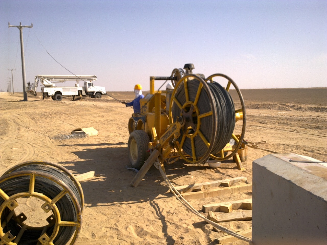 33 kV OHL Lekhwair